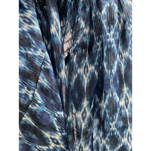 Jessica Simpson Blue Chiffon Blouse - Picture 4 of 4